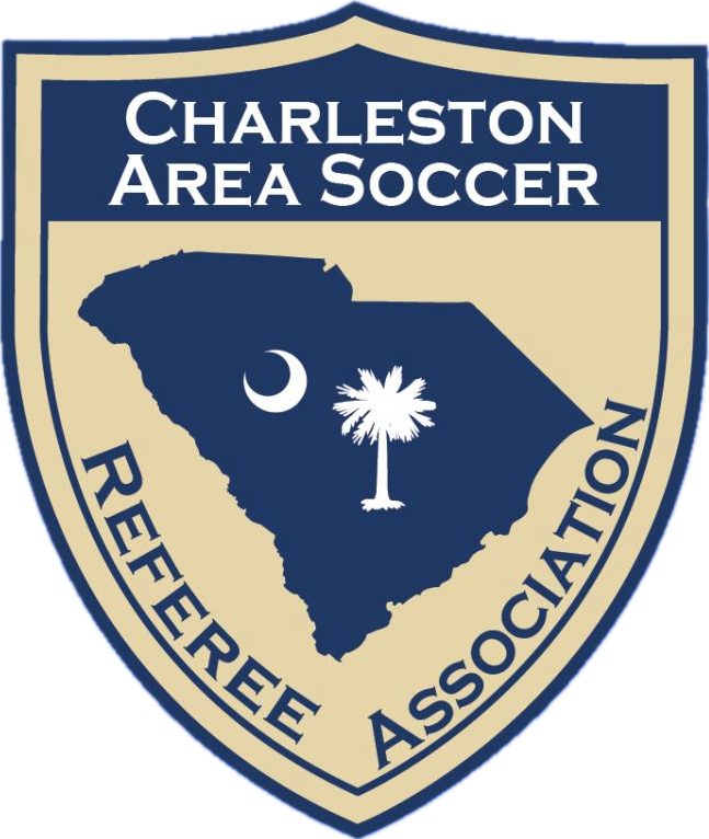 Charleston Area Soccer Referee Association Logo